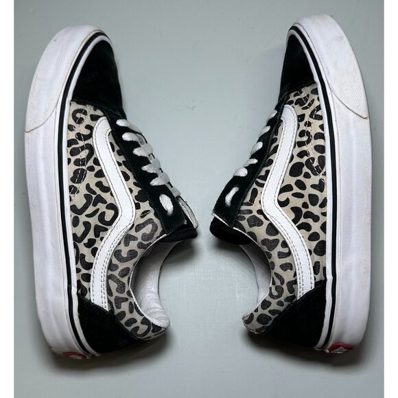 VANS‎ Old Skool Safari Multi, Leopard Zebra, Black and White, Women's 6 - Picture 7 of 11